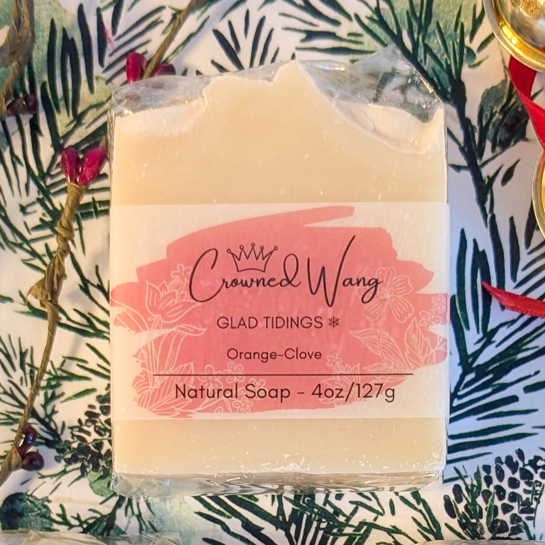 Glad Tidings Christmas Essential Oil Soap