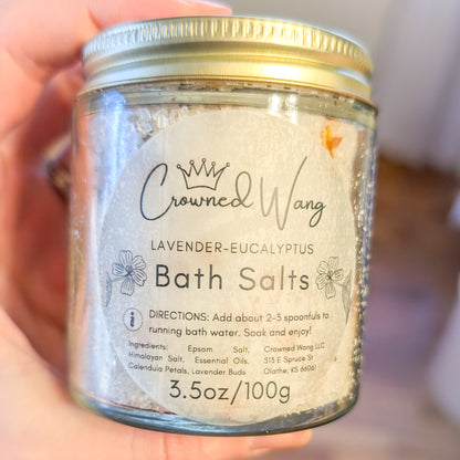 Lavender-Eucalyptus Botanical Bath Salt