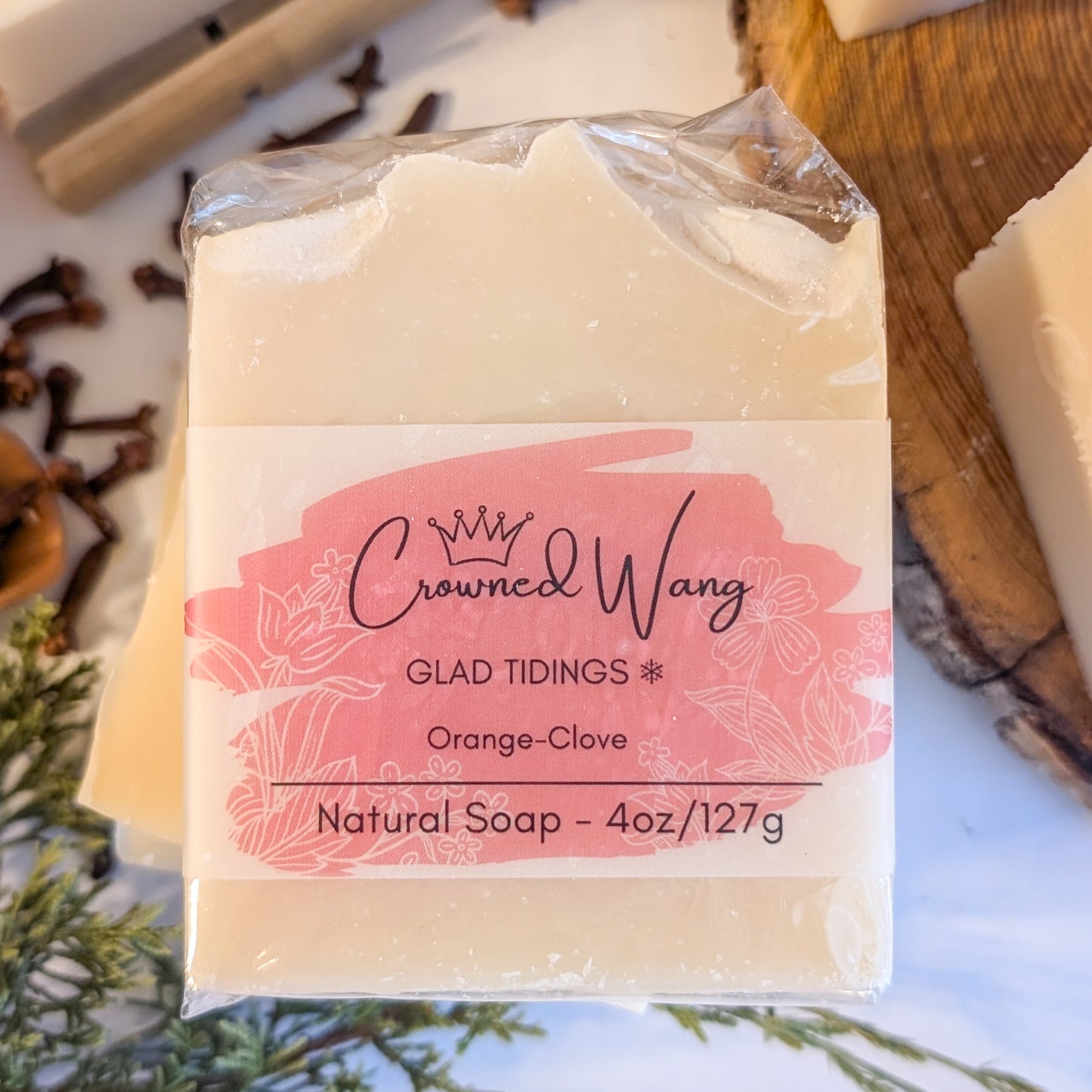 Glad Tidings Christmas Essential Oil Soap