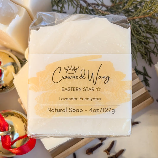 Eastern Star Christmas Essential Oil Soap