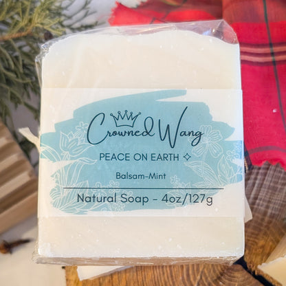 Peace on Earth Christmas Essential Oil Soap